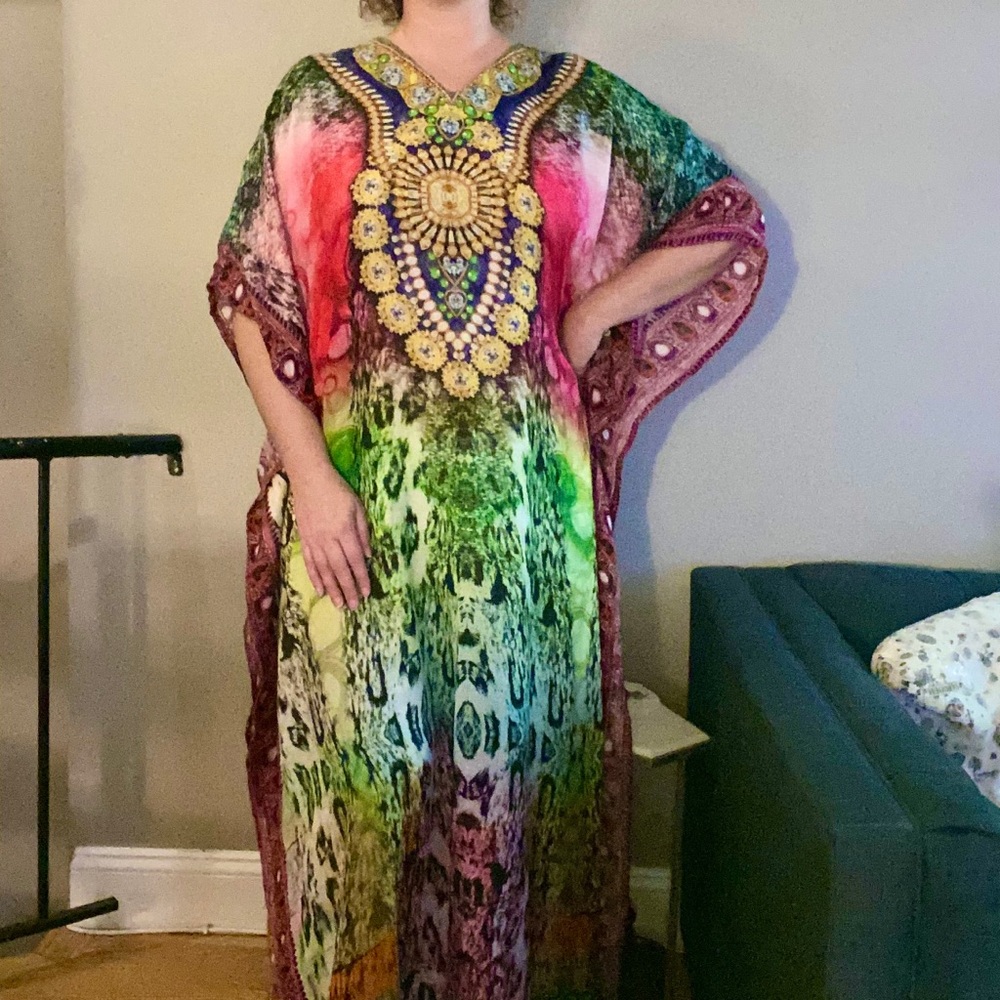 NWOT print kaftan